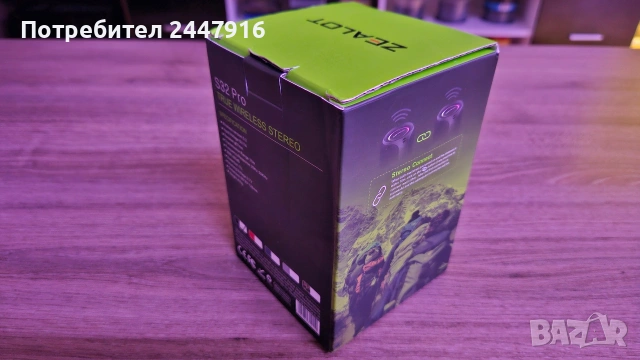 Портативна Bluetooth тонколонка Zealot S32 Pro, снимка 6 - Тонколони - 54182357