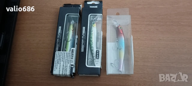 8 броя воблери за морски и сладководен риболов+ влакно shimano, снимка 8 - Такъми - 53698271