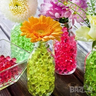 Кристална набъбваща еко почва Orbeez Силиконови гер топчета за пистолет airsoft, снимка 5 - Декорация за дома - 52462504