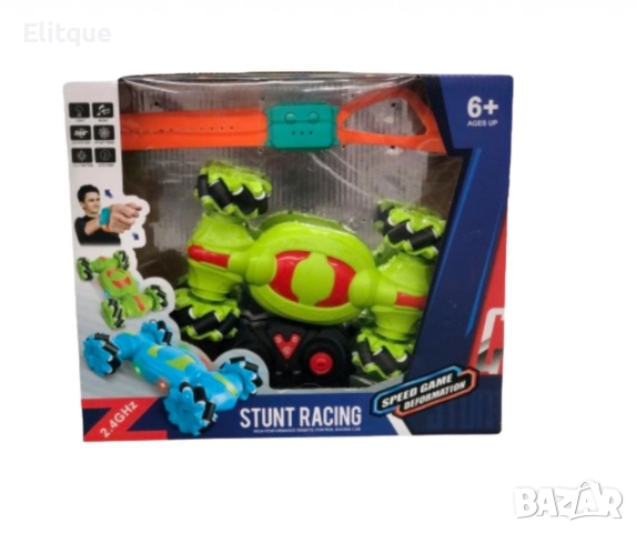 Екшън каскадна кола с дистанционно управление, снимка 3 - Коли, камиони, мотори, писти - 52786745