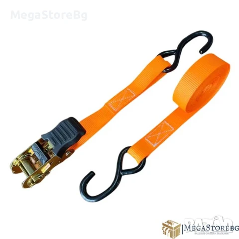 Колан за притягане R2516a-s 500кг 4.5М*25мм - 4бр/ к-т, снимка 2 - Аксесоари и консумативи - 50526998