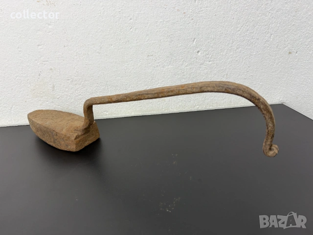 Автентична сарашка / абаджийска ютия. №8057, снимка 6 - Колекции - 54037834