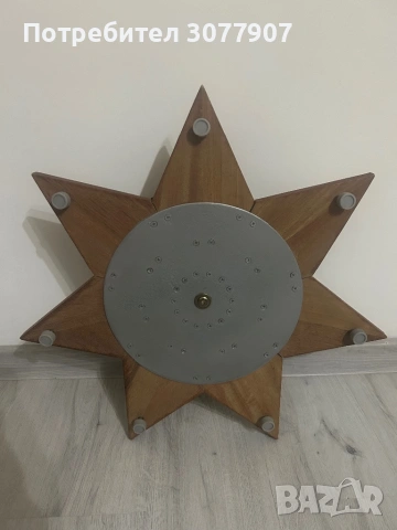 Луксозна дървена поставка за елха "Звезда" , снимка 2 - Други стоки за дома - 53988960