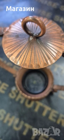 Меден свещник , снимка 8 - Антикварни и старинни предмети - 53004147