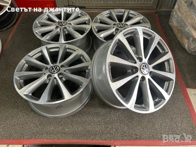 Джанти 17 Цола 5х112 VW Passat Tiguan Touaran Golf , снимка 2 - Гуми и джанти - 53875875