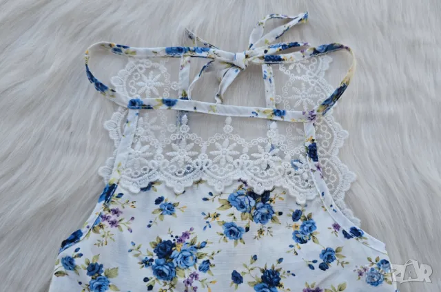 Детски летен гащеризон 12 месеца НОВ, снимка 2 - Бебешки гащеризони - 49998109