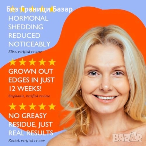 Нов Спрей за растеж на коса и по-малко начупване, DHT блокер жени скалп, снимка 4 - Продукти за коса - 51769977