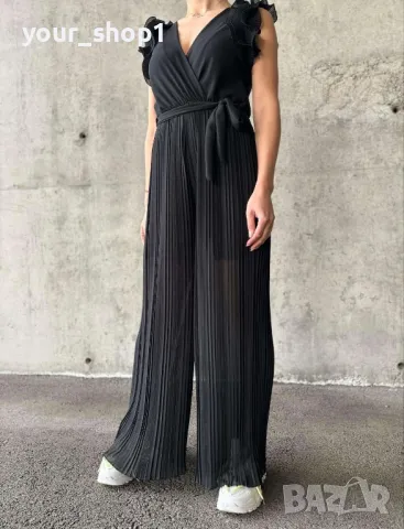 Дамски дълъг гащеризон солей , снимка 1