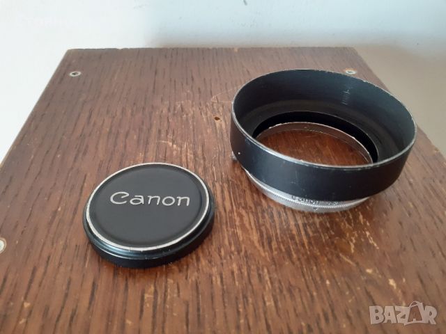 Метален сенник Canon OEM Shade W-60-A f/R & FL 35mm f/2.5 w 58mm, снимка 7 - Чанти, стативи, аксесоари - 45794992