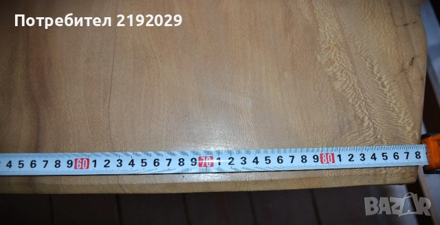 МАСА масив, Явор, със „жив ръб“, цяло парче, стоманена основа, снимка 3 - Маси - 51602423