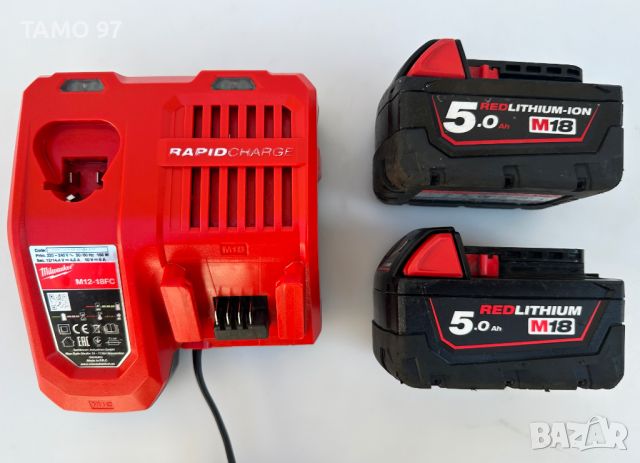 Milwaukee M18 CHX - Безчетков перфоратор 2x18V 5.0Ah, снимка 7 - Други инструменти - 46640251