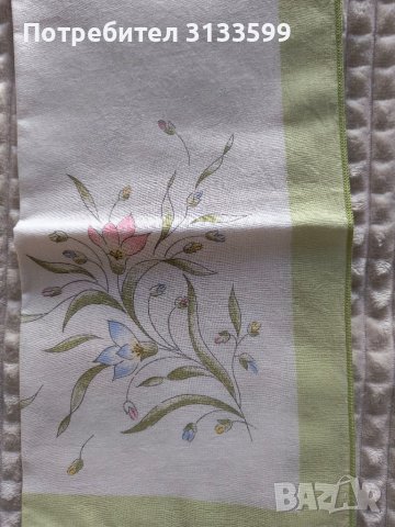 Комплект от 6 броя салфетки от плат с флорални мотиви , снимка 4 - Покривки за маси - 46389900