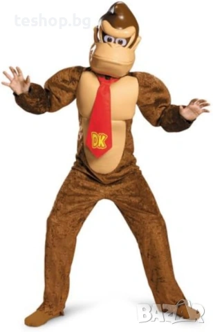 Детски костюм за маскировка Nintendo Donkey Kong Deluxe