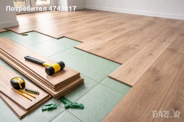 Полагане на ламинат