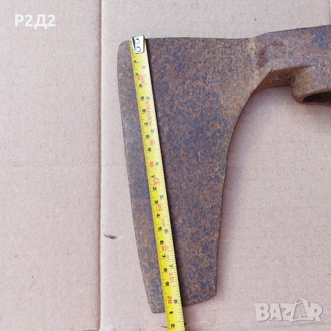 стара брадва кривица , снимка 6 - Антикварни и старинни предмети - 53653111