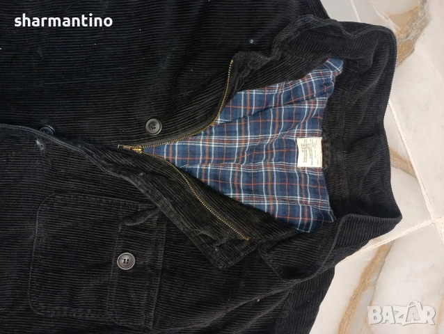 Черно джинсово яке L - 19 лв, снимка 3 - Якета - 52915684