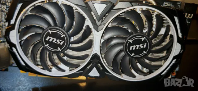 Продавам Перфектна Видео Карта MSI Armor RX 580 8Gb Неразличима от Нова, снимка 7 - Видеокарти - 48431065