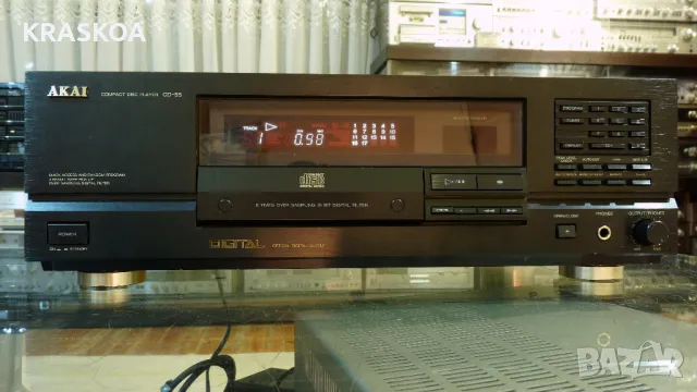 AKAI CD-55, снимка 5 - Ресийвъри, усилватели, смесителни пултове - 48018001