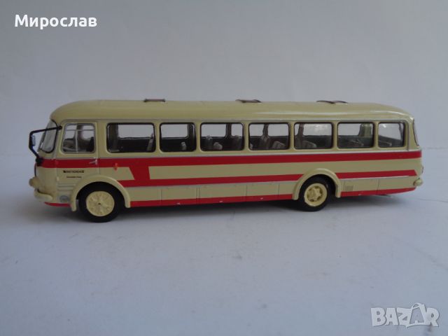 1:72 SKODA 706 RTO 1963 КОЛИЧКА АВТОБУС РЕТРО МОДЕЛ, снимка 2 - Колекции - 46531015