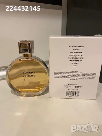 Chanel chance 100 ml EDP Tester , снимка 2 - Дамски парфюми - 51333758