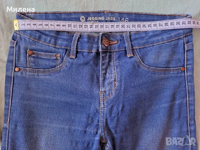 Дънки за момиче 146 размер, снимка 4 - Детски панталони и дънки - 43514872