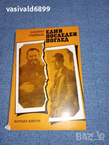 Джеймз Олдридж - Един последен поглед , снимка 1 - Художествена литература - 47235648