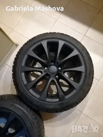 Оригинални 4 BMW джанти и 4 чисто нови зимни гуми 225/45 R17 дот23, снимка 1 - Гуми и джанти - 47573761