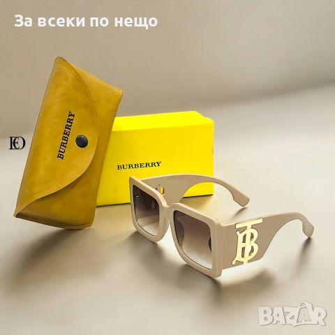 Слънчеви очила с UV400 защита с калъф и кутия Burbbery Код D154 - Различни цветове, снимка 5 - Слънчеви и диоптрични очила - 46417975