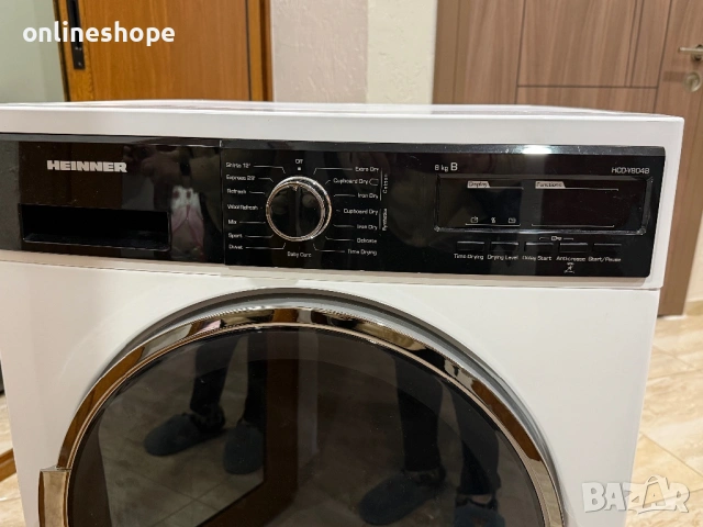 Сушилня Heinner HCD-V804B 8 кг, кондензационна, 15 програми, снимка 2 - Сушилни - 53887309