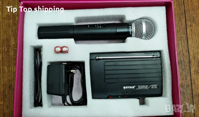 Безжичен микрофон тип хедсет WVNGR SM-200B, снимка 2 - Микрофони - 50799746