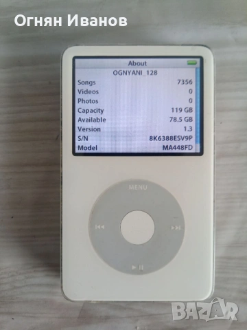 Apple ipod classic 5.5 enhanced, снимка 3 - iPod - 53353805