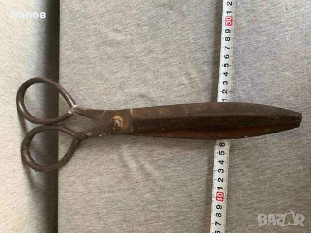 стара абаджийска ножица, снимка 4 - Антикварни и старинни предмети - 45088730