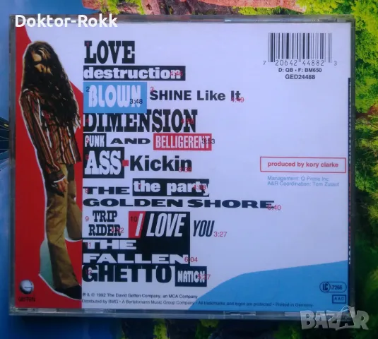 Warrior Soul – Salutations From The Ghetto Nation 1992 CD, снимка 2 - CD дискове - 50145085