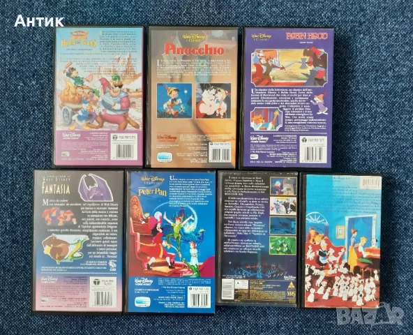 Видеокасети VHS Класика Walt Disney Aнимация, снимка 7 - Колекции - 49075058