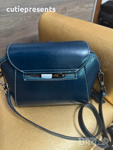 чанта от естествена кожа, снимка 4 - Чанти - 54175550