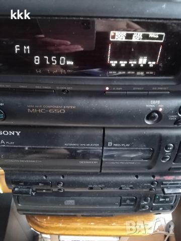 SONY  HCD H 650M , снимка 8 - Ресийвъри, усилватели, смесителни пултове - 45115826