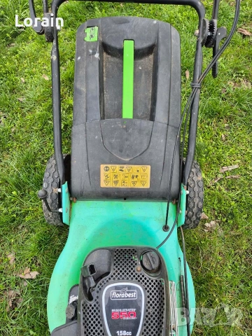 Бензинова косачка с кош, снимка 5 - Градинска техника - 54286806