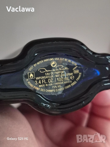 Oscar de la Renta Blue Velvet 100 мл , снимка 7 - Дамски парфюми - 53958953