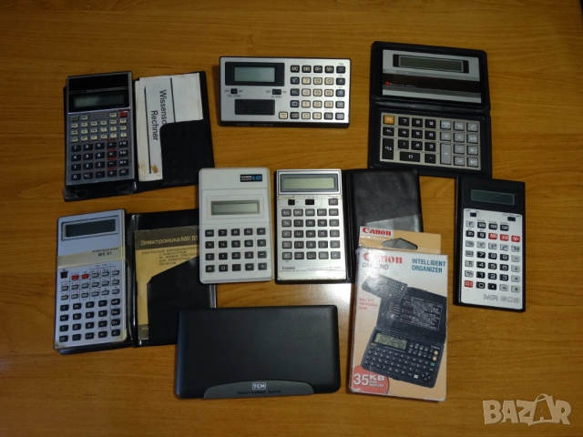 лот електронни калкулатори ..., снимка 6 - Колекции - 54173378