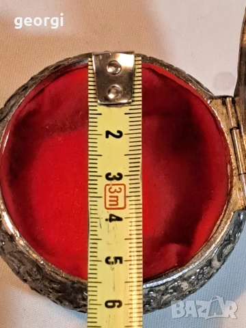 ретро японска метална кутия за бижута 32/3, снимка 8 - Антикварни и старинни предмети - 53123722