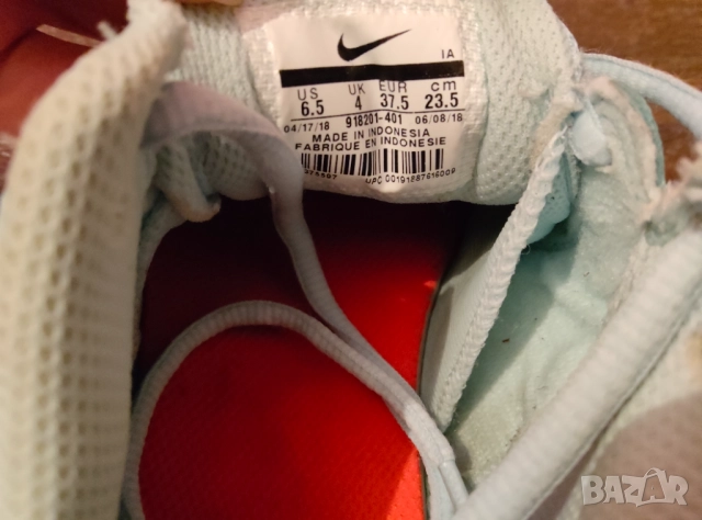 Оригинални тенис маратонки Nike Air Zoom Resistance 37,5, снимка 10 - Маратонки - 52976408