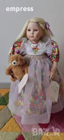 Порцеланова кукла Pauline - Carlote , снимка 2 - Колекции - 50330618