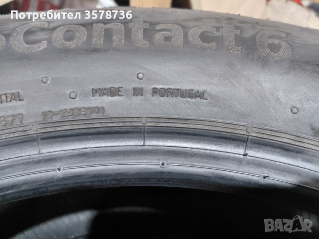 Летни гуми Continental 235/55/R18, снимка 7 - Гуми и джанти - 52742151
