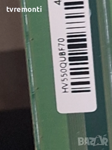 T-CON BOARD HV550QUBF70, 47-6021365 за 55-инчов телевизор JVC Модел  LT-55VU6355, с дисплей VES550QN, снимка 3 - Части и Платки - 52788131