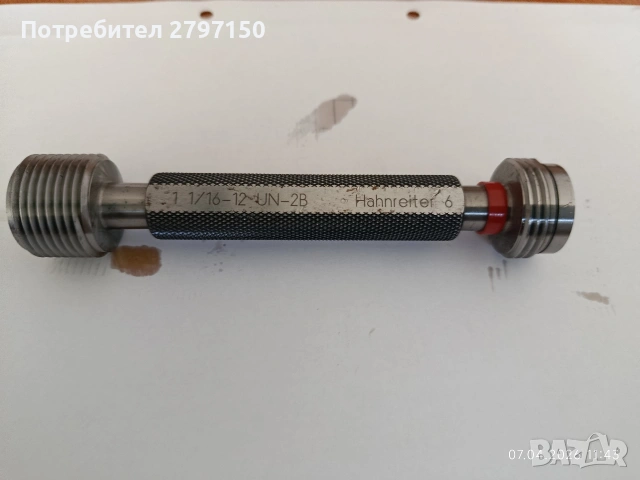 Резбови калибър., снимка 5 - Други инструменти - 54154342