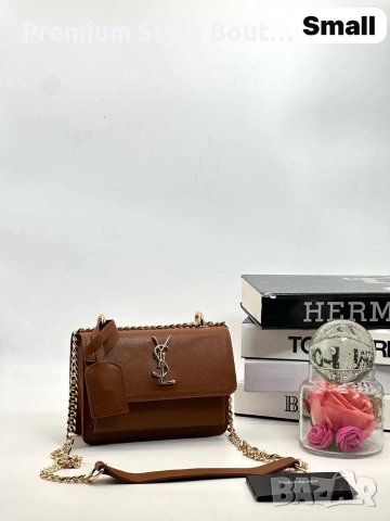 Чанти Yves saint laurent МИНИ :➡️18cm⬆️14cm✨ , снимка 3 - Чанти - 54021239