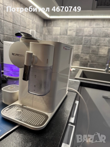 Type:ES10W Delonghi nespresso lattissima One, white 2023, снимка 5 - Кафемашини - 52677052