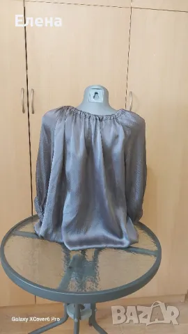 Блуза VIVA.100% коприна. размер М/S, снимка 8 - Блузи с дълъг ръкав и пуловери - 50258685