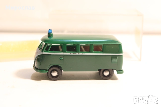 BREKINA H0 1/87 VW T2 TRANSPORTER POLICE ПОЛИЦИЯ КОЛИЧКА, снимка 2 - Колекции - 53772265