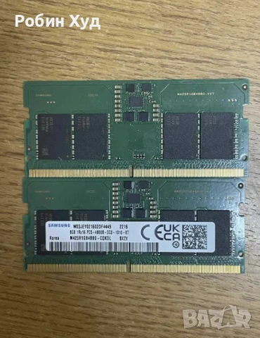 16GB DDR5 РАМ/RAM памет Samsung